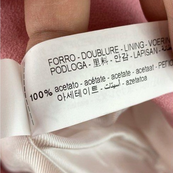 Zara Blush Pink Double-Breasted Blazer - Picture 5 of 7